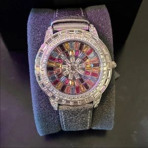 Limited Edition Adrienne Crystalized Watch - NEW IN BOX